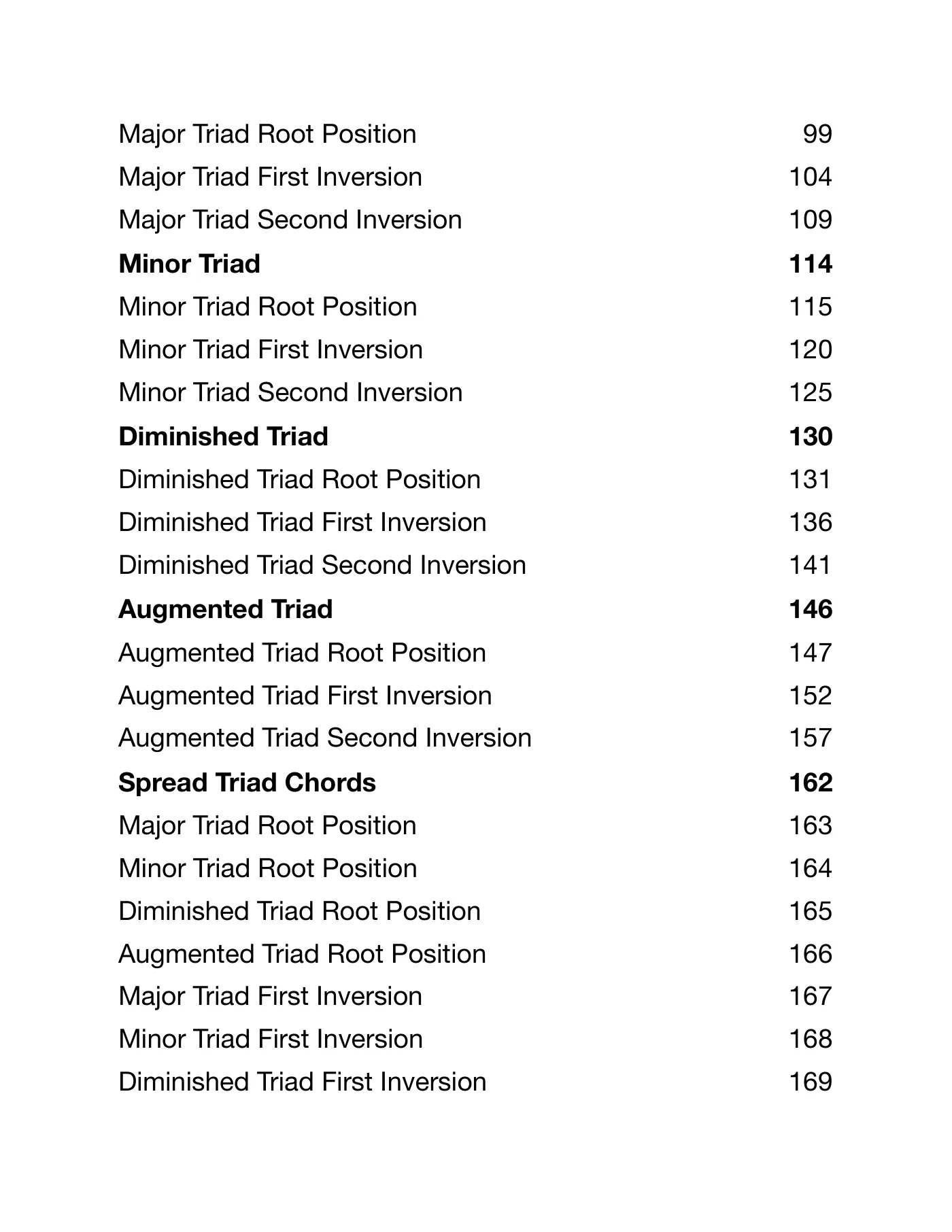 Major Triad Root Position