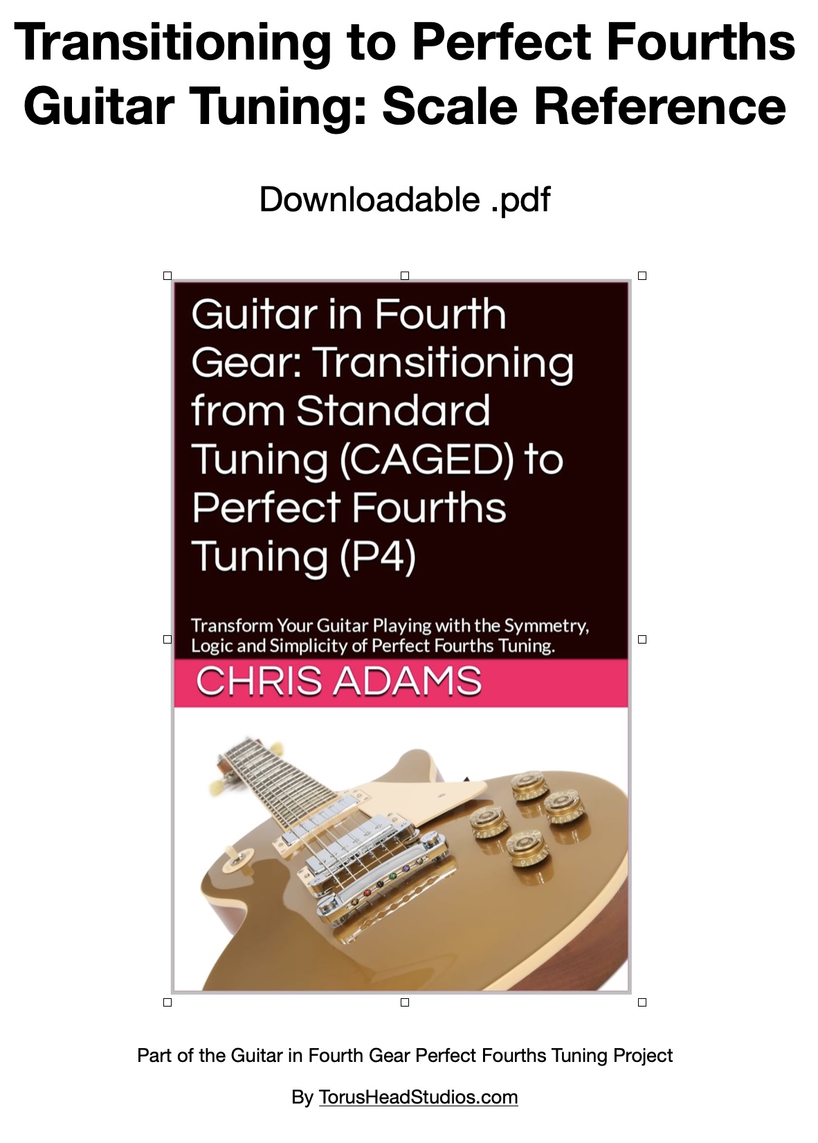 Perfect Fourths Scale Guide